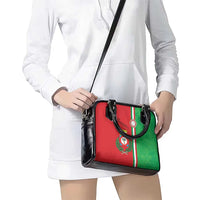 Italy Apulia Shoulder Handbag Map Of Apulia With Coat Of Arms - Wonder Print Shop