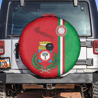 Italy Apulia Spare Tire Cover Map Of Apulia With Coat Of Arms - Wonder Print Shop