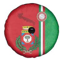 Italy Apulia Spare Tire Cover Map Of Apulia With Coat Of Arms - Wonder Print Shop