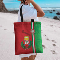 Italy Apulia Tote Bag Map Of Apulia With Coat Of Arms - Wonder Print Shop