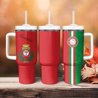 Italy Apulia Tumbler With Handle Map Of Apulia With Coat Of Arms - Wonder Print Shop