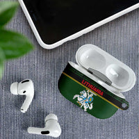 Lithuania Christmas AirPods Case Coat Of Arms Linksmu Kaledu - Wonder Print Shop