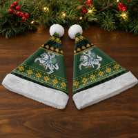 Lithuania Christmas Santa Hat Coat Of Arms Linksmu Kaledu - Wonder Print Shop