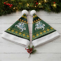 Lithuania Christmas Santa Hat Coat Of Arms Linksmu Kaledu - Wonder Print Shop
