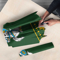 Lithuania Christmas Umbrella Coat Of Arms Linksmu Kaledu - Wonder Print Shop