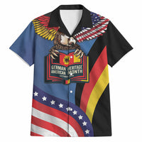 German American Heritage Month Hawaiian Shirt German Roots American Wings
