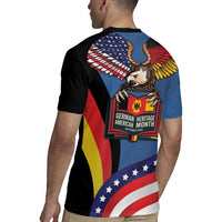 German American Heritage Month Rugby Jersey German Roots American Wings