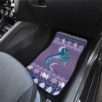 Carmarthenshire Wales Christmas Car Mats Heraldic Sea-Horse Celtic Design - Wonder Print Shop