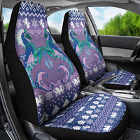 Carmarthenshire Wales Christmas Car Seat Cover Heraldic Sea-Horse Celtic Design - Wonder Print Shop