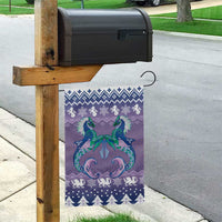 Carmarthenshire Wales Christmas Garden Flag Heraldic Sea-Horse Celtic Design - Wonder Print Shop