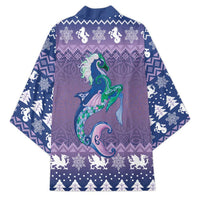 Carmarthenshire Wales Christmas Kimono Heraldic Sea-Horse Celtic Design - Wonder Print Shop