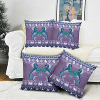 Carmarthenshire Wales Christmas Pillow Cover Heraldic Sea-Horse Celtic Design - Wonder Print Shop