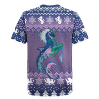 Carmarthenshire Wales Christmas Rugby Jersey Heraldic Sea-Horse Celtic Design - Wonder Print Shop