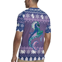 Carmarthenshire Wales Christmas Rugby Jersey Heraldic Sea-Horse Celtic Design - Wonder Print Shop