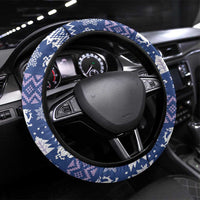 Carmarthenshire Wales Christmas Steering Wheel Cover Heraldic Sea-Horse Celtic Design - Wonder Print Shop