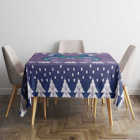 Carmarthenshire Wales Christmas Tablecloth Heraldic Sea-Horse Celtic Design - Wonder Print Shop
