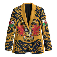 Personalized Denbighshire Wales Blazer Coat Of Arms Celtic Style - Wonder Print Shop