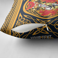 Personalized Denbighshire Wales Pillow Cover Coat Of Arms Celtic Style - Wonder Print Shop