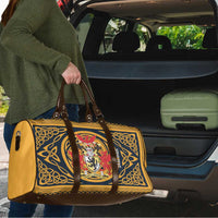Personalized Denbighshire Wales Travel Bag Coat Of Arms Celtic Style - Wonder Print Shop