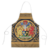 Personalized Monmouthshire Wales Apron Coat Of Arms Celtic Style - Wonder Print Shop