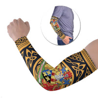 Personalized Monmouthshire Wales Arm Sleeves Coat Of Arms Celtic Style - Wonder Print Shop