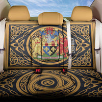 Personalized Monmouthshire Wales Back Car Seat Cover Coat Of Arms Celtic Style - Wonder Print Shop