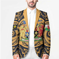 Personalized Monmouthshire Wales Blazer Coat Of Arms Celtic Style - Wonder Print Shop