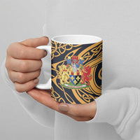 Personalized Monmouthshire Wales Ceramic Mug Coat Of Arms Celtic Style - Wonder Print Shop