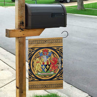 Personalized Monmouthshire Wales Garden Flag Coat Of Arms Celtic Style - Wonder Print Shop