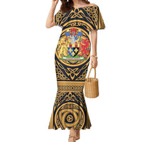 Personalized Monmouthshire Wales Mermaid Dress Coat Of Arms Celtic Style - Wonder Print Shop