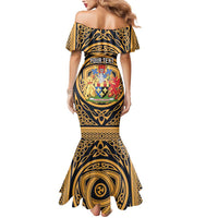 Personalized Monmouthshire Wales Mermaid Dress Coat Of Arms Celtic Style - Wonder Print Shop