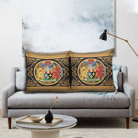 Personalized Monmouthshire Wales Pillow Cover Coat Of Arms Celtic Style - Wonder Print Shop