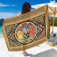 Personalized Monmouthshire Wales Sarong Coat Of Arms Celtic Style - Wonder Print Shop
