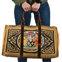 Personalized Monmouthshire Wales Travel Bag Coat Of Arms Celtic Style - Wonder Print Shop