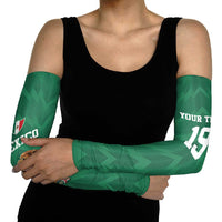 Custom Mexico Football Arm Sleeves El Tricolor World Cup Style - Wonder Print Shop
