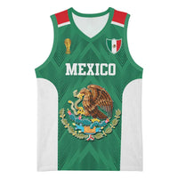 Custom Mexico Football Basketball Jersey El Tricolor World Cup Style - Wonder Print Shop