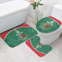 Custom Mexico Football Bathroom Set El Tricolor World Cup Style - Wonder Print Shop