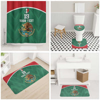 Custom Mexico Football Bathroom Set El Tricolor World Cup Style - Wonder Print Shop
