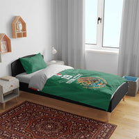 Custom Mexico Football Bedding Set El Tricolor World Cup Style - Wonder Print Shop
