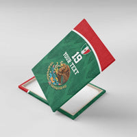 Custom Mexico Football Canvas Wall Art El Tricolor World Cup Style - Wonder Print Shop