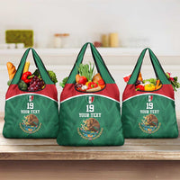 Custom Mexico Football Grocery Bag El Tricolor World Cup Style - Wonder Print Shop