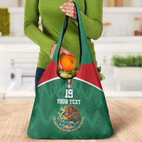 Custom Mexico Football Grocery Bag El Tricolor World Cup Style - Wonder Print Shop