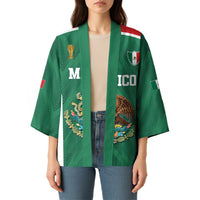 Custom Mexico Football Kimono El Tricolor World Cup Style - Wonder Print Shop