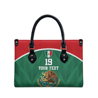 Custom Mexico Football Leather Bag El Tricolor World Cup Style - Wonder Print Shop