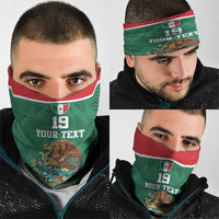 Custom Mexico Football Neck Gaiter El Tricolor World Cup Style - Wonder Print Shop
