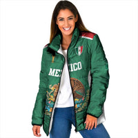 Custom Mexico Football Padded Jacket El Tricolor World Cup Style - Wonder Print Shop