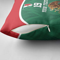 Custom Mexico Football Pillow Cover El Tricolor World Cup Style - Wonder Print Shop