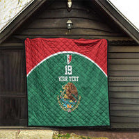 Custom Mexico Football Quilt El Tricolor World Cup Style - Wonder Print Shop