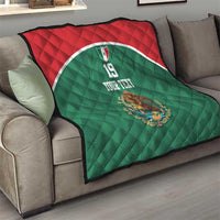 Custom Mexico Football Quilt El Tricolor World Cup Style - Wonder Print Shop
