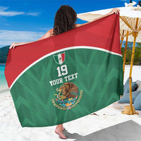 Custom Mexico Football Sarong El Tricolor World Cup Style - Wonder Print Shop